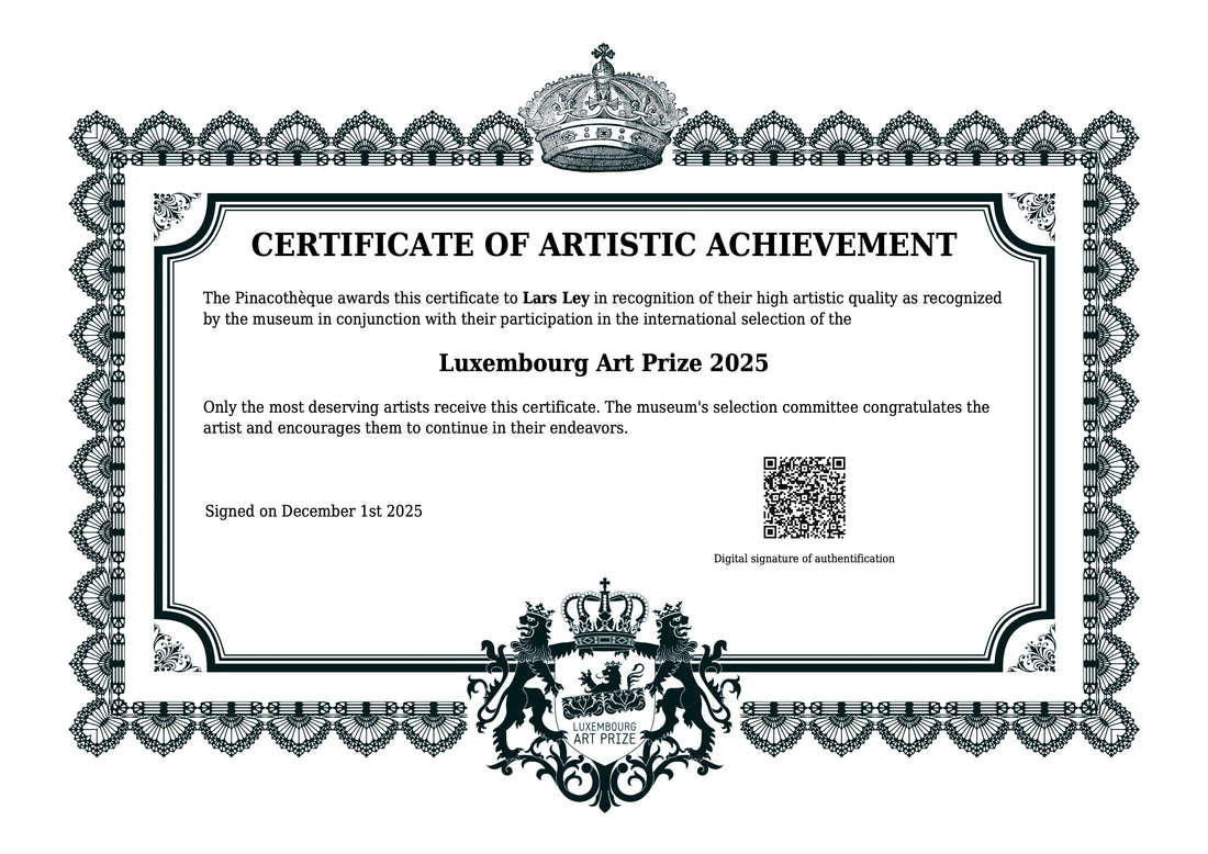 Vier Jahre in Folge ausgezeichnet: Artinrings erhält erneut das Certificat de Valeur Artistique