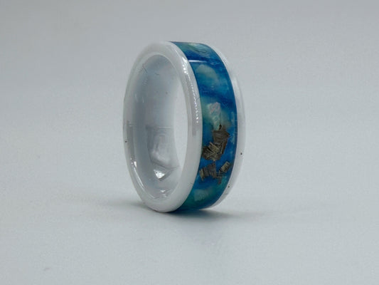 Abyssal Relic Ceramic – handgefertigter Kunstring aus Keramik von Artinrings